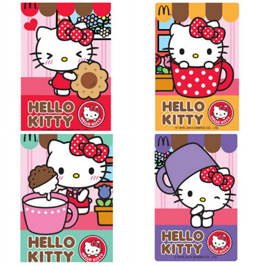 香港美食推介：麦当劳X HELLO KITTY 限量版为食咭报价