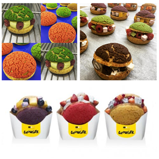 香港美食推介：甜点新星! L'Éclair de Genie法式泡芙汉堡包