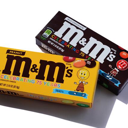 香港美食推介：M&M'S庆祝75周年推周年限量版包装