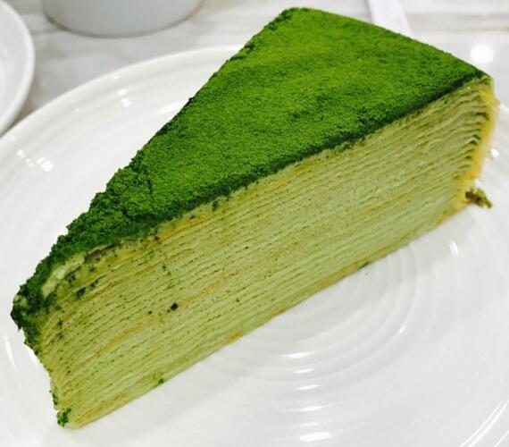 香港美食推介：网红Lady M终于吃到了！抹茶千层感觉吃100块都不会腻