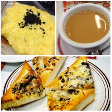香港美食推介：这家冰室的黑松露炒蛋多士、校长多士、奶茶值得推荐！