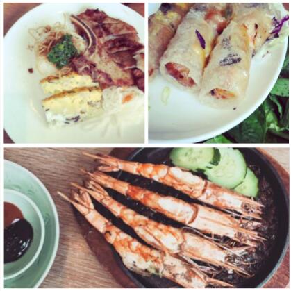 香港美食推介：芽庄越式料理（菠萝冰、越式炸春卷）在海港城血拼可以推荐