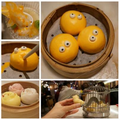 香港美食推介：新派粤菜馆卡通造型点心