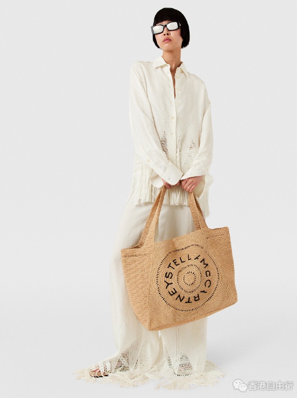 香港购物：Stella McCartney Raffia手袋由马达加斯加的工匠手工编织