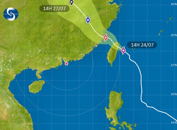 受超强颱风「格美」影响　多班来往本港及台湾航班取消或延误