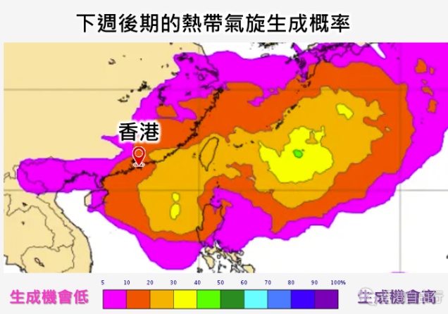 风季未完　天文台料年内仍有3至5个热带气旋影响香港