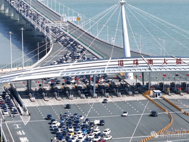 国家移民局：料中秋假期港澳陆路口岸客流增　港珠澳大桥日均旅客达8万
