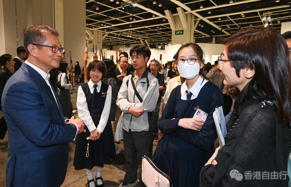 陈茂波称本港续推盛事经济　吸引更多高增值客带动商机