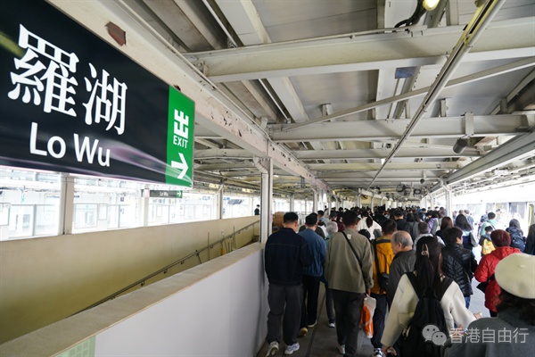 罗湖口岸逼爆　东铁綫部分列车改以大埔墟为终点