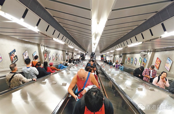 港铁请人教乘客安全搭扶手梯　时薪最高93元　还可免费搭港铁